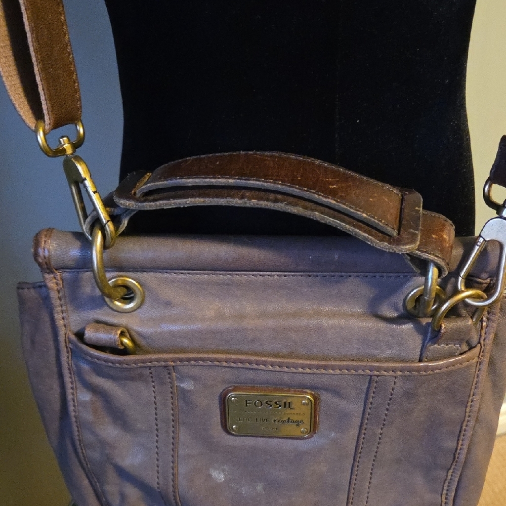 Fossil LONG LIVE VINTAGE 1954 Crossbody Messenger Bag - Picture 4 of 10
